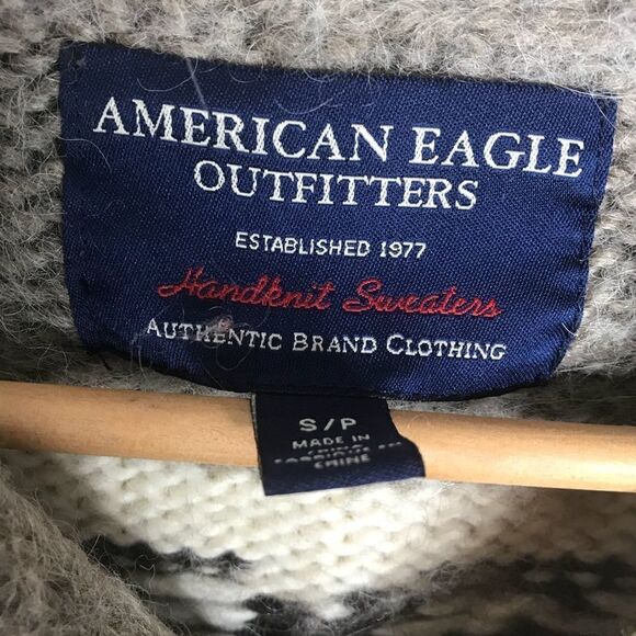 Wool Alpaca Sz S Sweater Jacket - Picture 3 of 5